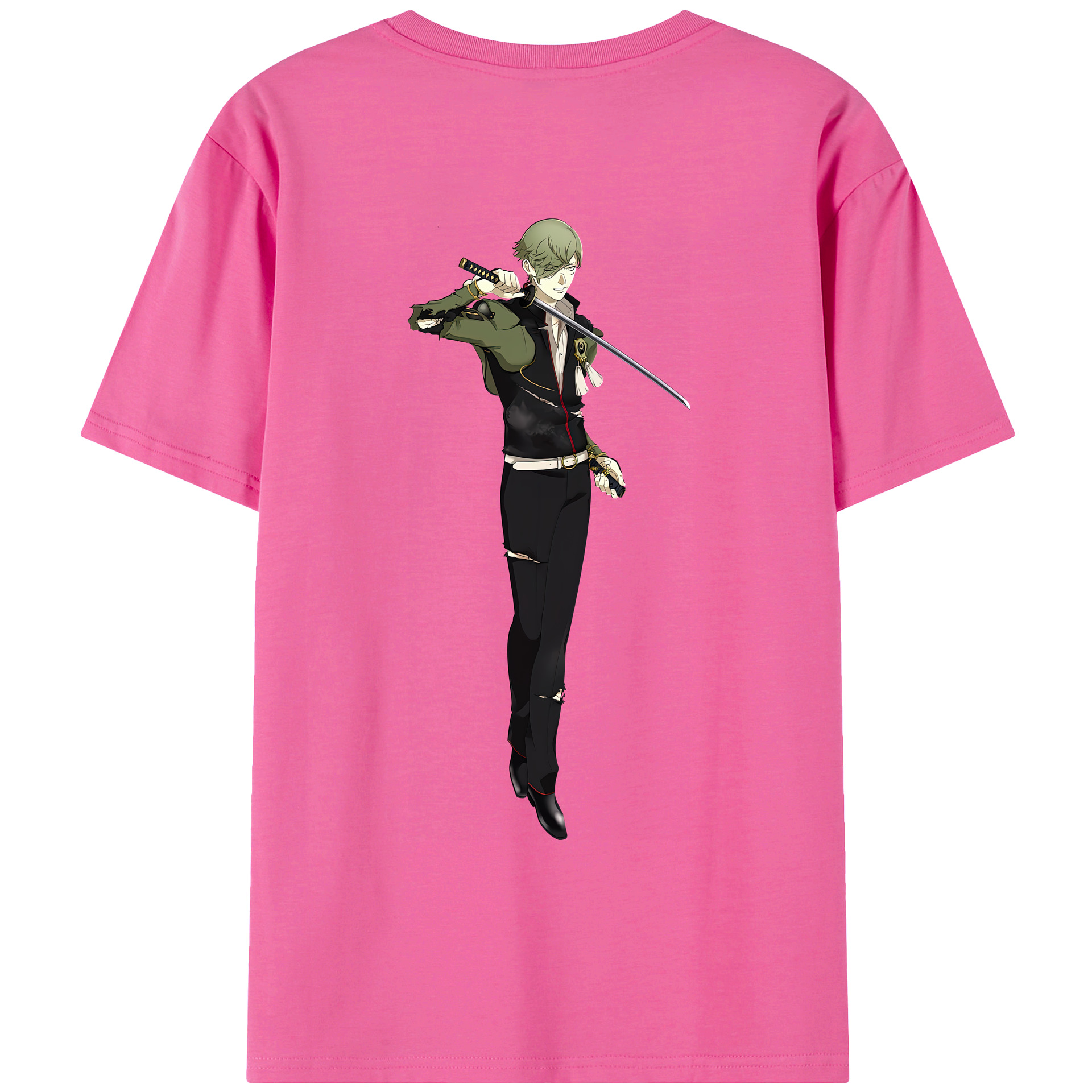 （画像用） 刀剣乱舞 Touken Ranbu レディース半袖Tシャツ(バックプリント)